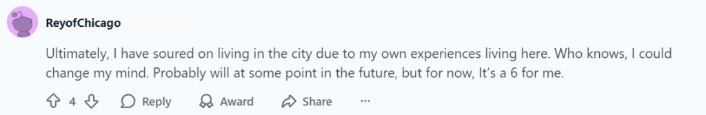 Chicago living complaints